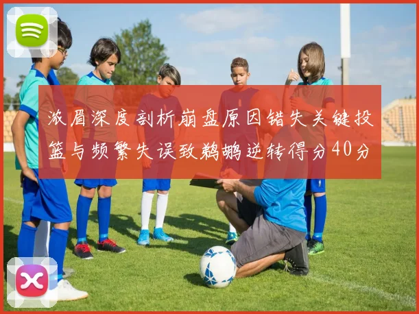 浓眉深度剖析崩盘原因错失关键投篮与频繁失误致鹈鹕逆转得分40分